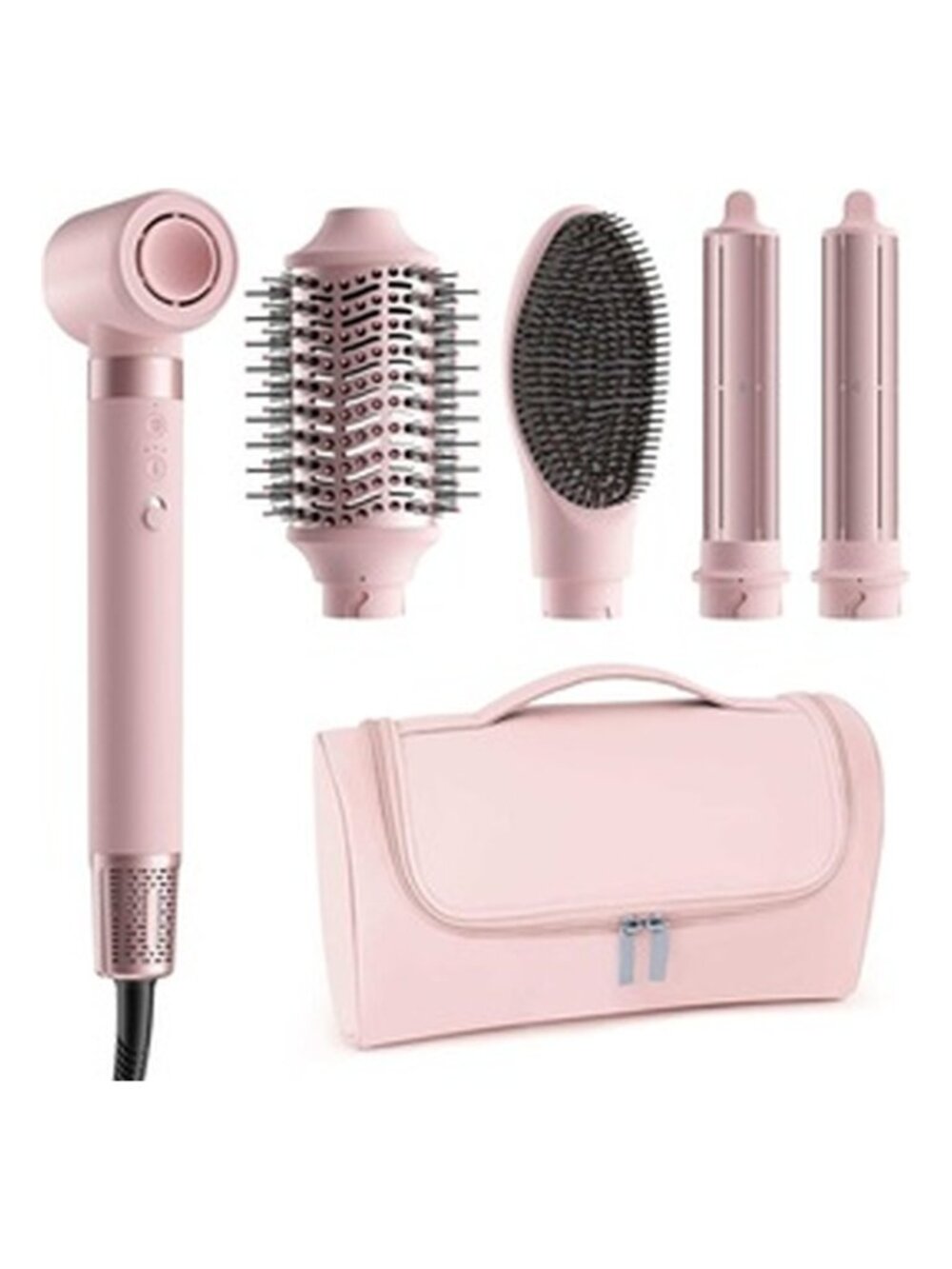 MESCOMB 5-in-1 Interchangeable Styler Hair Dryer Brush